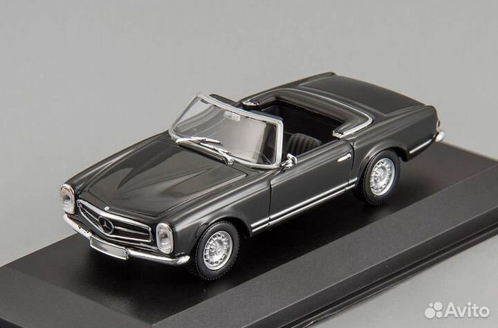 Mercedes-Benz 230SL Серый Maxichamps 1/43