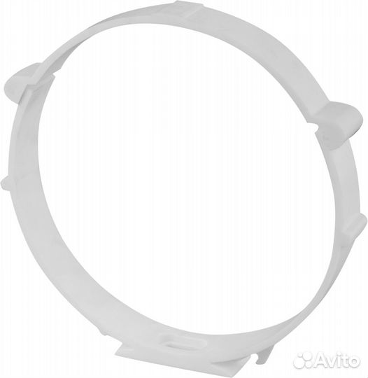 Крепление для круглых воздуховодов D125 мм пластик