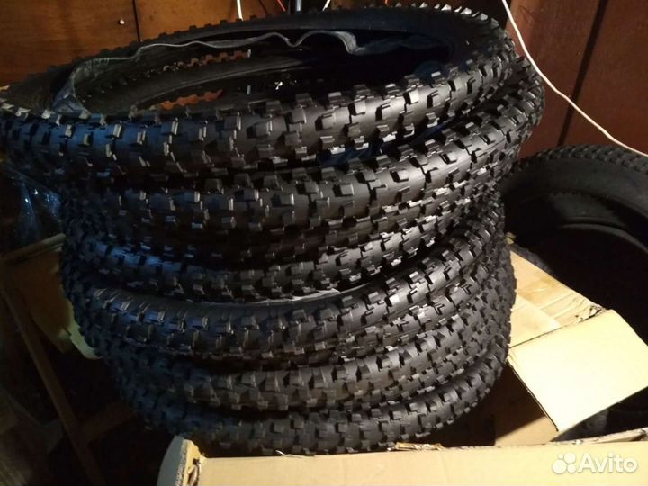 Покрышки duro nylon 24х3.0, 26х3.0 полуфэт