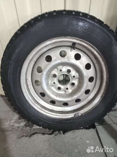 Колёсо r14 зимние на штампе