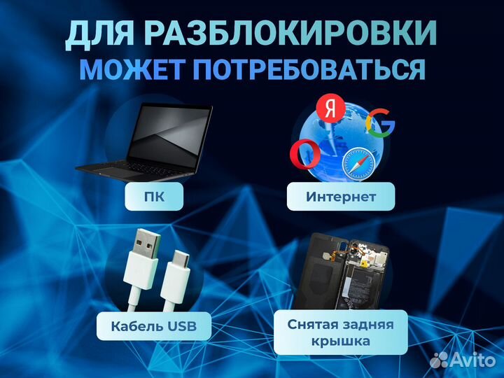 Разблокировка телефонов Android Apple 24/7