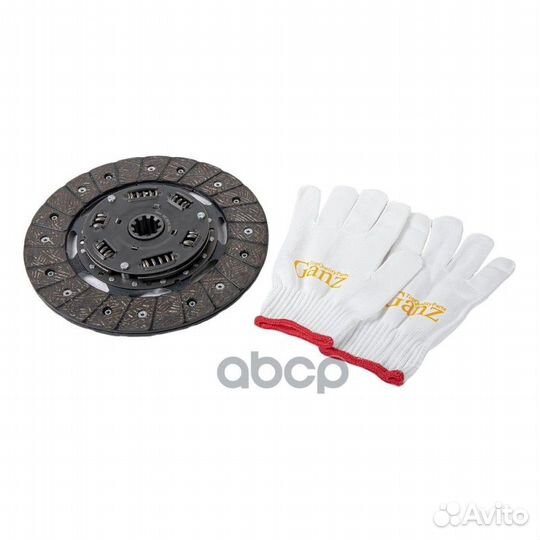 Диск сцепления для а/м Волга 406дв ganz GIE36216
