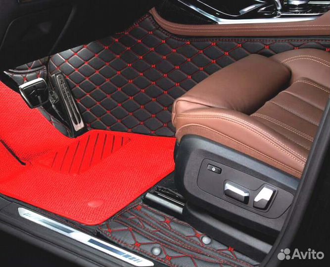 3D Коврики Lexus LX570 из Экокожи