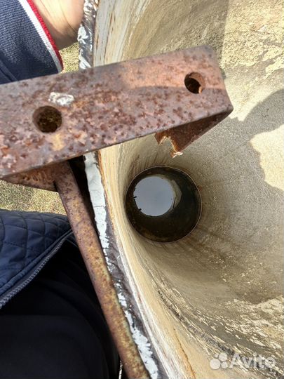 Емкость для воды металлическая бу 2 куба