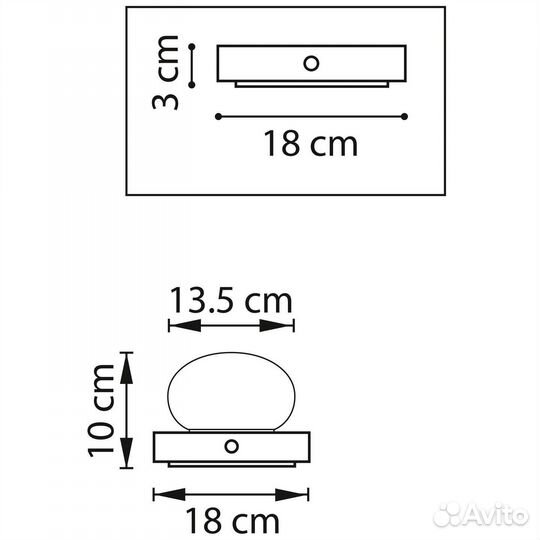 Настольная лампа Lightstar Alfa 745933 новая