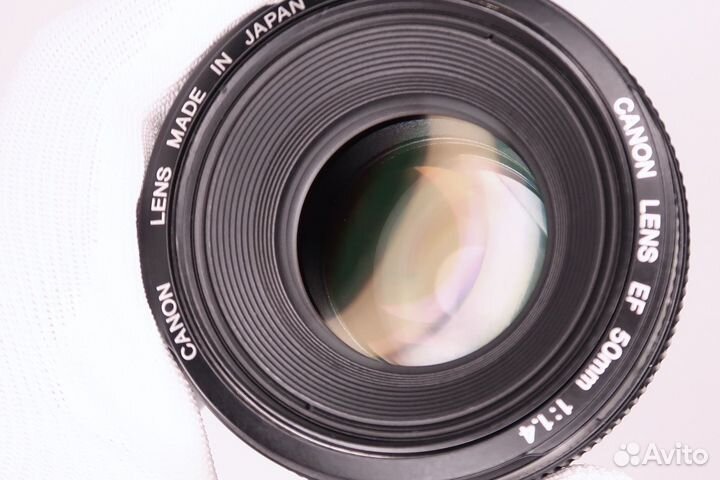 Объектив Canon EF 50mm f 1 4 USM + UV фильтр