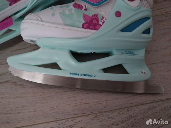 Коньки детские раздвижные nordway 26-31