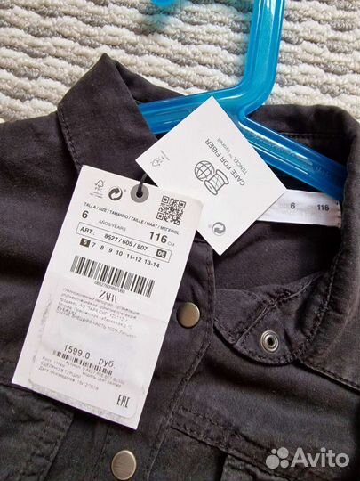 Новая рубашка Zara 116