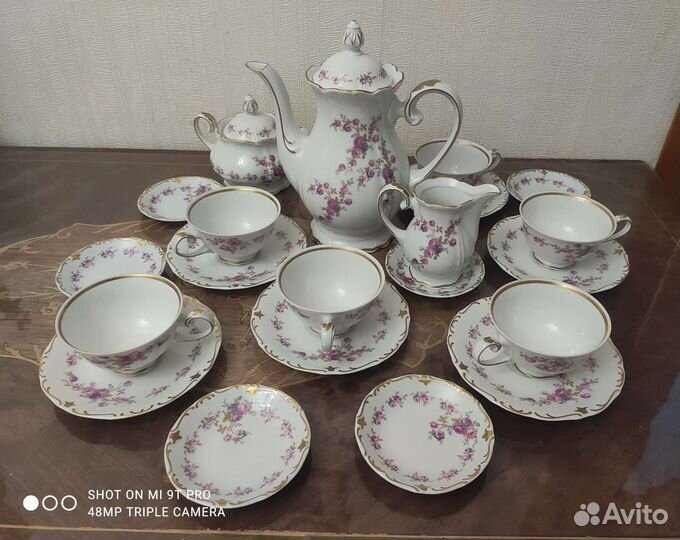 Сервиз чайный немецкий гдр