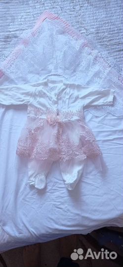 Комплект на выписку для девочки