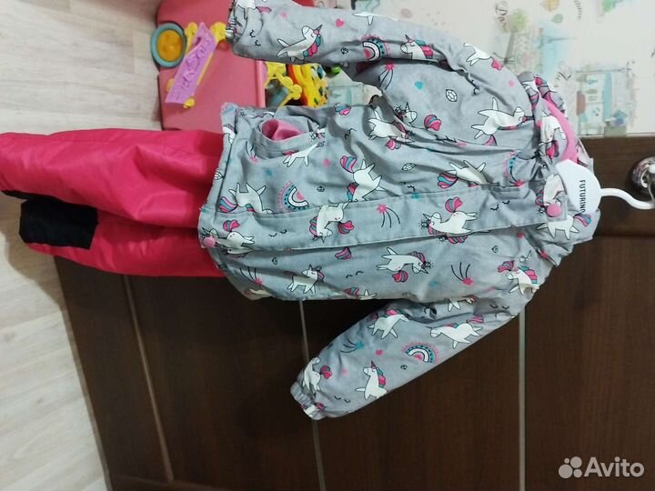 Детский зимний костюм на девочку