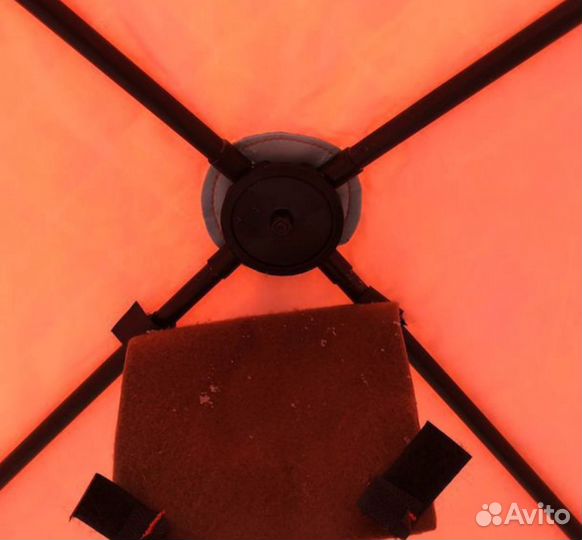 Палатка зимняя куб 3 слоя новая 200*200*215