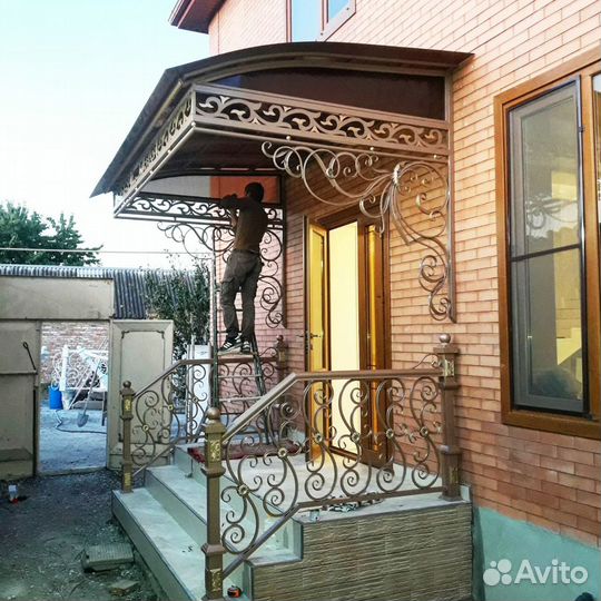 Навесы с установкой