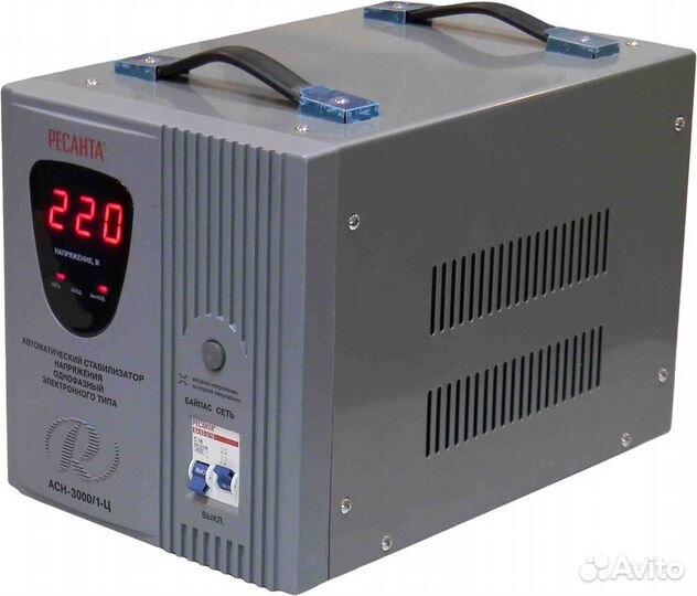 Стабилизатор напряжения Ресанта асн 3000/1-Ц