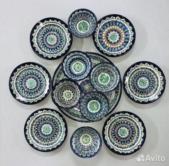 Узбекская посуда, набор