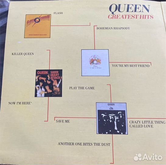 Queen Greatest hits 2lp