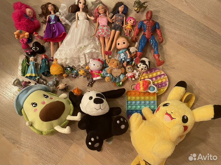 Игрушки разные