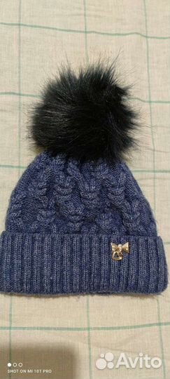 Тёплая шапка для девочки