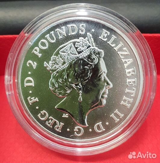 Монета 2 фунта 2022 Малыш Джон Великобритания