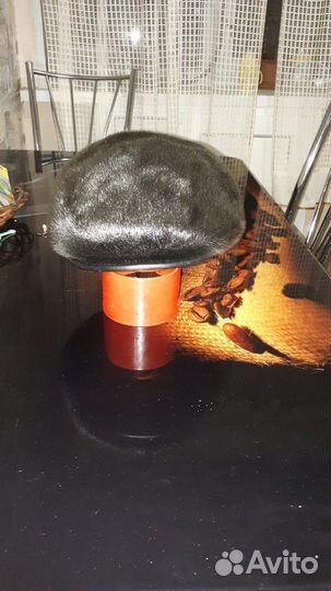 Меховая мужская кепка (нерпа)