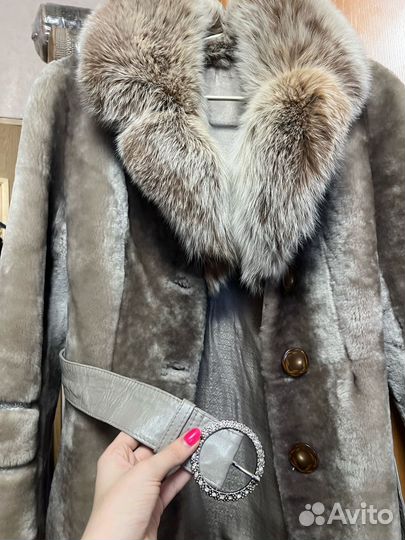 Шуба мутоновая 42
