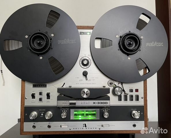Катушечный магнитофон akai X - 330 D
