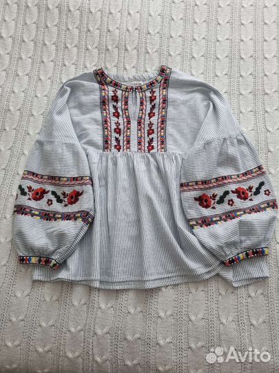 Блузка zara для девочки 164 рост