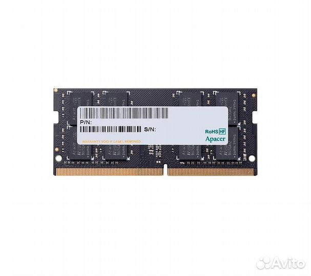 Память оперативная DDR4 8Gb SO-dimm Apacer 3200MHz