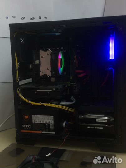 Компьютер игровой rx 550; xeon e5 2640 6 ядер
