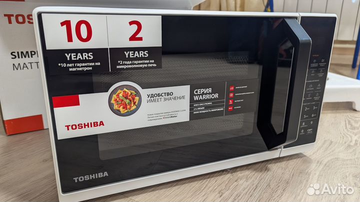 Микроволновая печь Toshiba mw3 em21pe новая