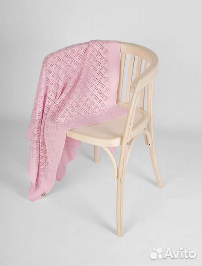 Плед для новорожденного вязаный