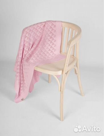 Плед для новорожденного вязаный