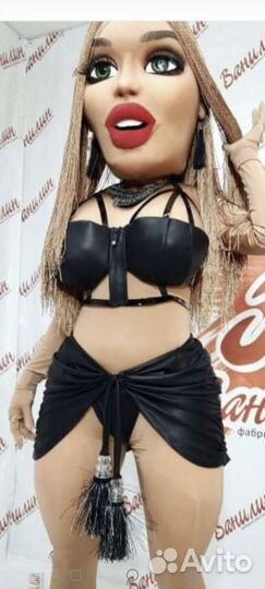 Ростовая кукла стриптизерша, шуточный стриптиз