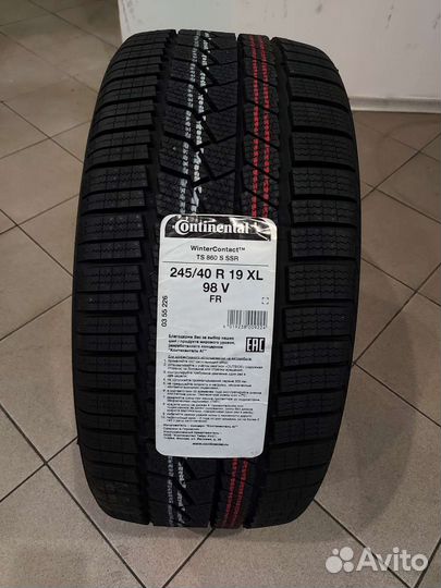 Continental WinterContact TS 860 S 245/40 R19 и 275/35 R19
