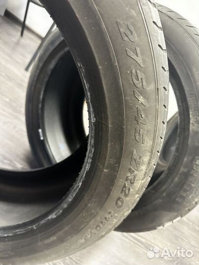 Pirelli P Zero 275/45 R20 и 305/40 R20