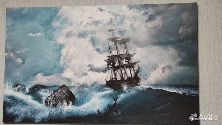 Картина печать на холсте