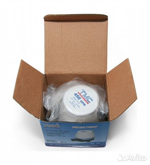 Помпа осушительная, 12 В, 450GPH (1703.25 л/ч) зап