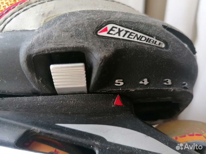 Роликовые коньки детские раздвижные