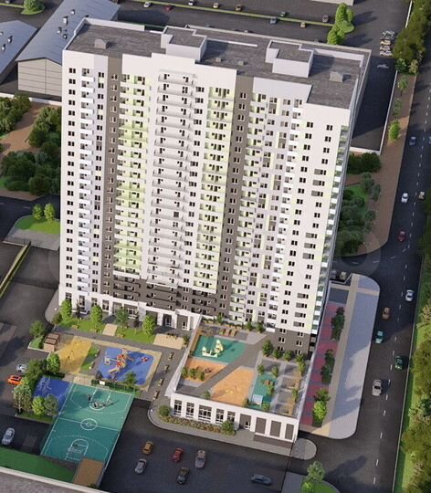 3-к. квартира, 60,5 м², 18/24 эт.