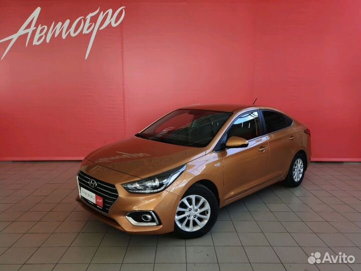Hyundai Solaris 1.6 AT, 2018, 122 370 км