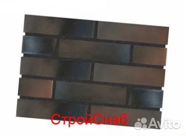 Кирпич Копыловская керамика 1 нф Флеш Нуар