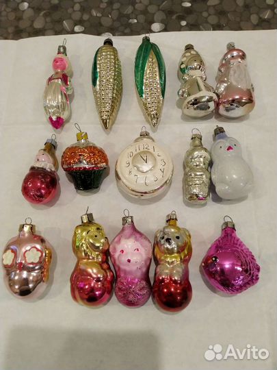 Елочные игрушки. Наконечники. 50г.-60годов