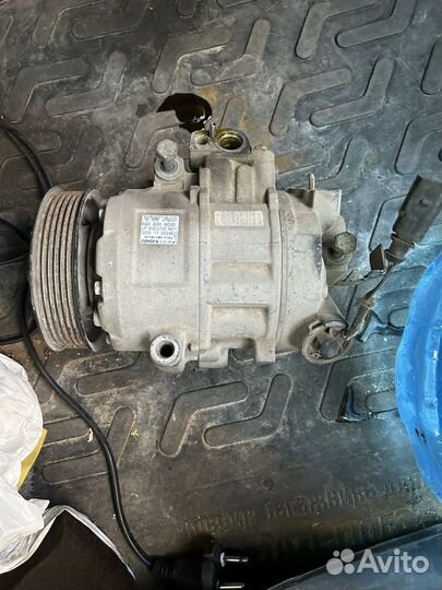 Компрессор кондиционера volkswagen