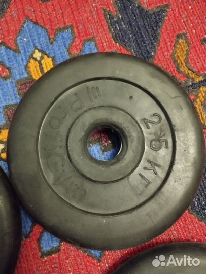 Спортивные блины 2.5 kg