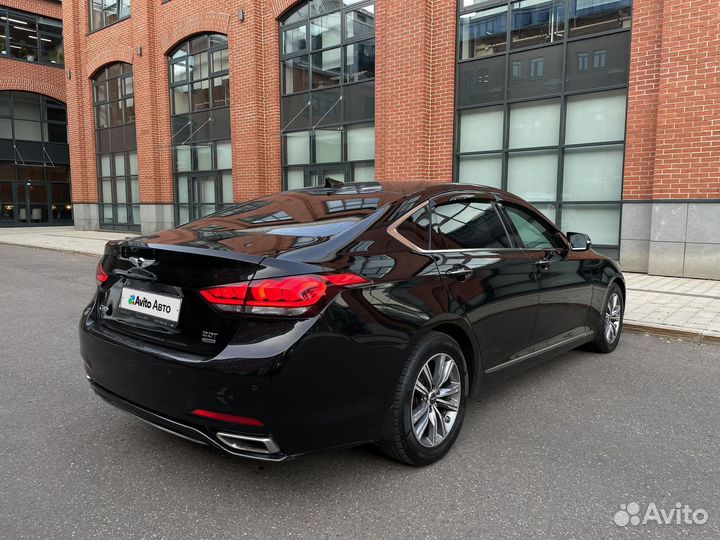 Genesis G80 2.0 AT, 2018, 215 000 км
