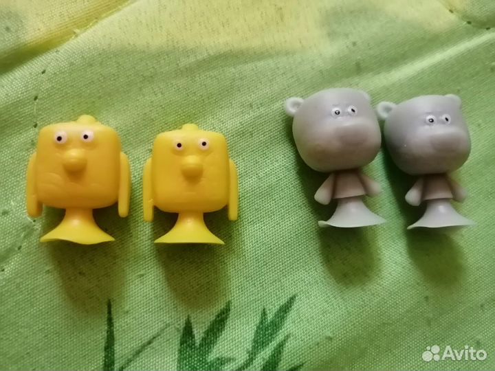 Игрушки из яиц с сюрпризом, магниты и палочки