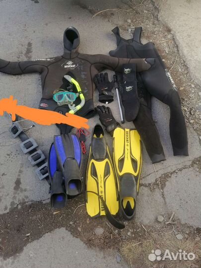 Гидрокостюм для подводной охоты 7мм