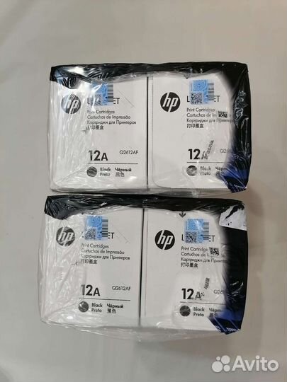 HP Q2612AF (сдвоенная упаковка - дата 2021 г)