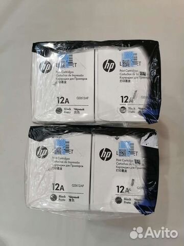 HP Q2612AF (сдвоенная упаковка - дата 2021 г)