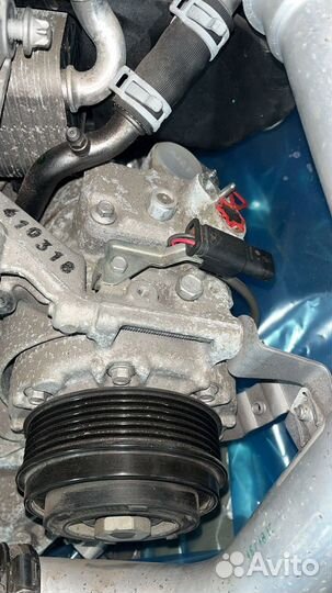 Компрессор кондиционера Мерседес w218 w222